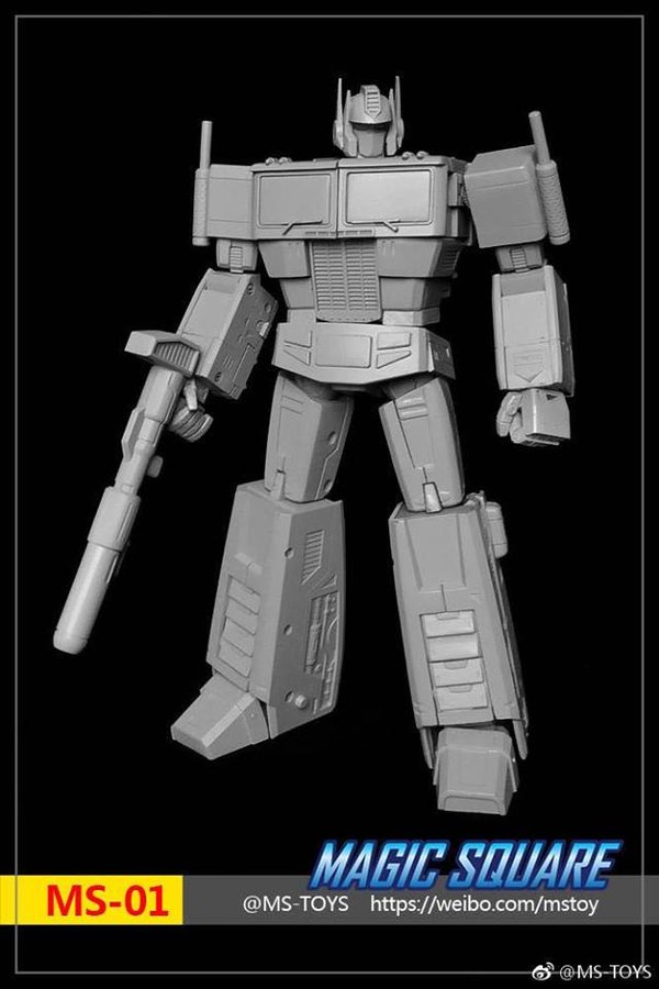 New Images Magic Square Ms 01 Unofficial Masterpiece Style Optimus Prime  (3 of 6)